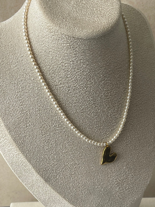 Naszyjnik z Naturalnych Pereł Słodkowodnych