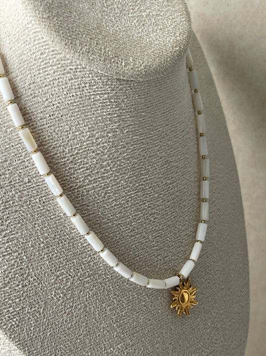 Naszyjnik z Naturalnej Muszli