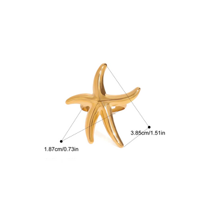 Pierścionek ,,Starfish''