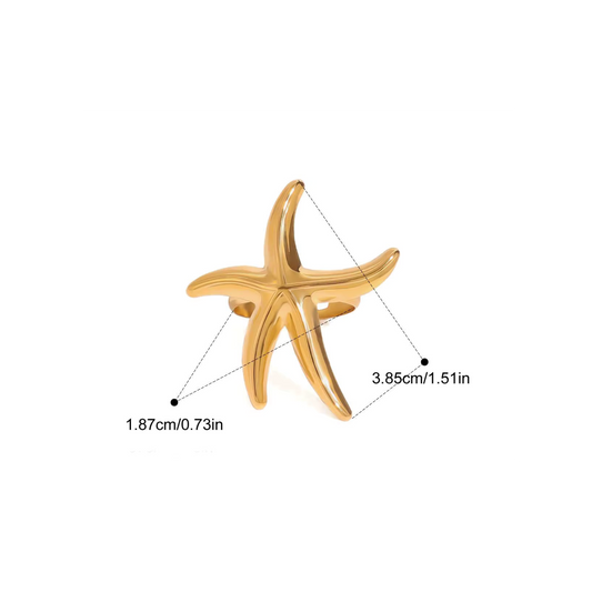 Pierścionek ,,Starfish''