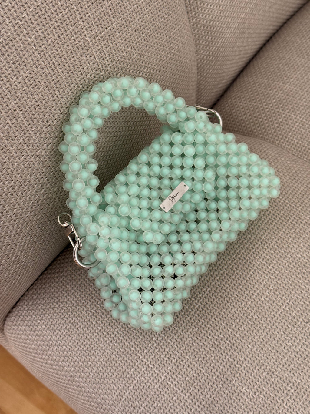 Luxury Beaded Bag Pastelowa ,,La Classica''