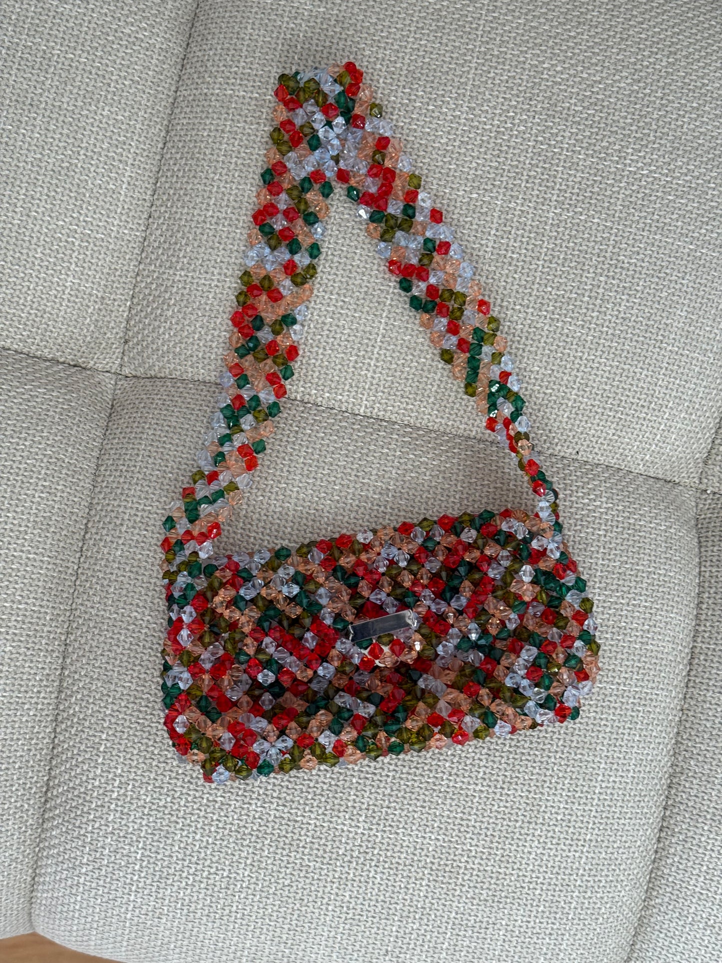 Luxury Beaded Bag ,,Caramella''