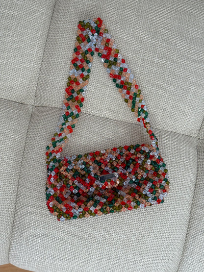 Luxury Beaded Bag ,,Caramella''