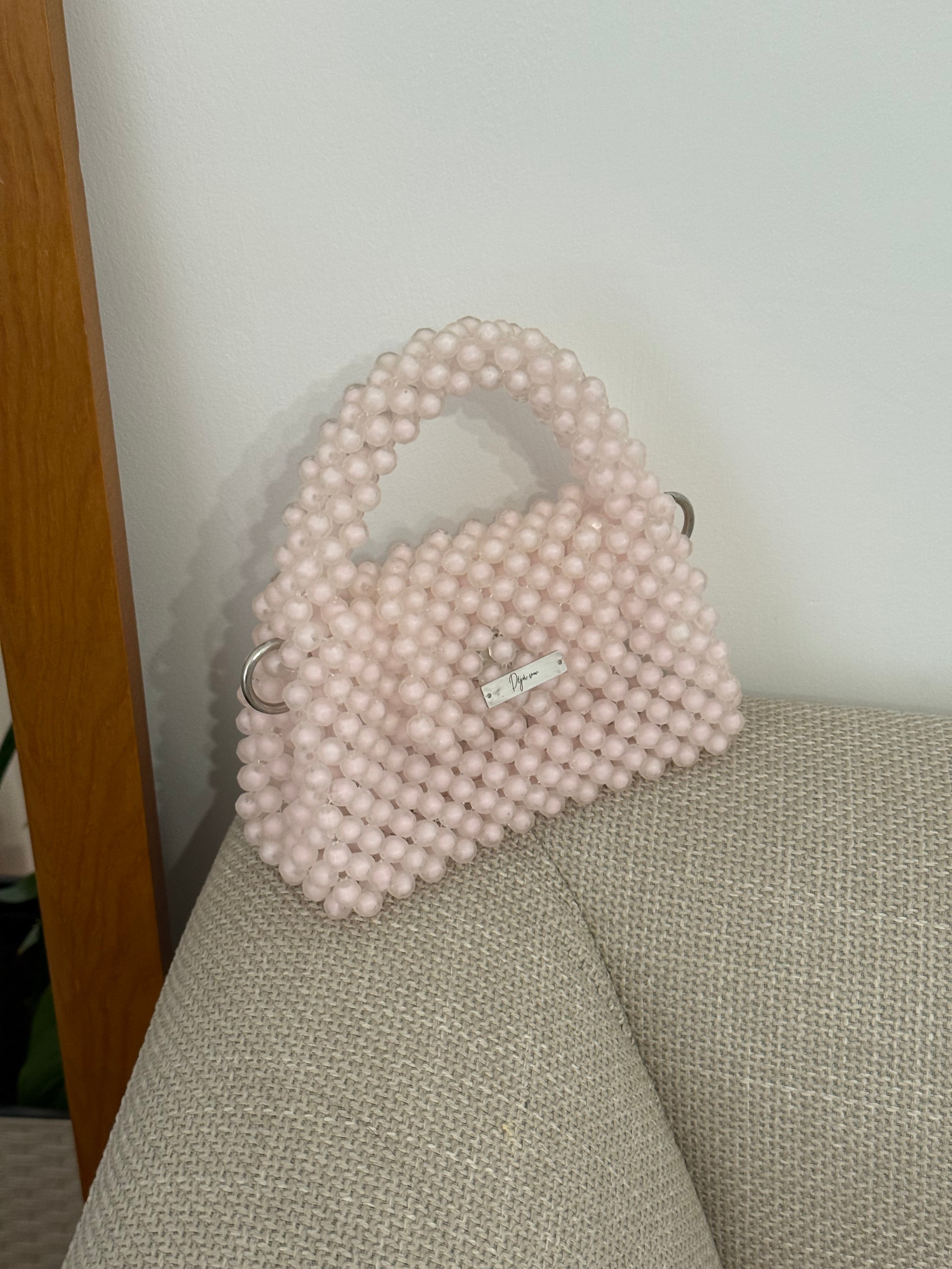 Luxury Beaded Bag Pastelowa ,,La Classica''