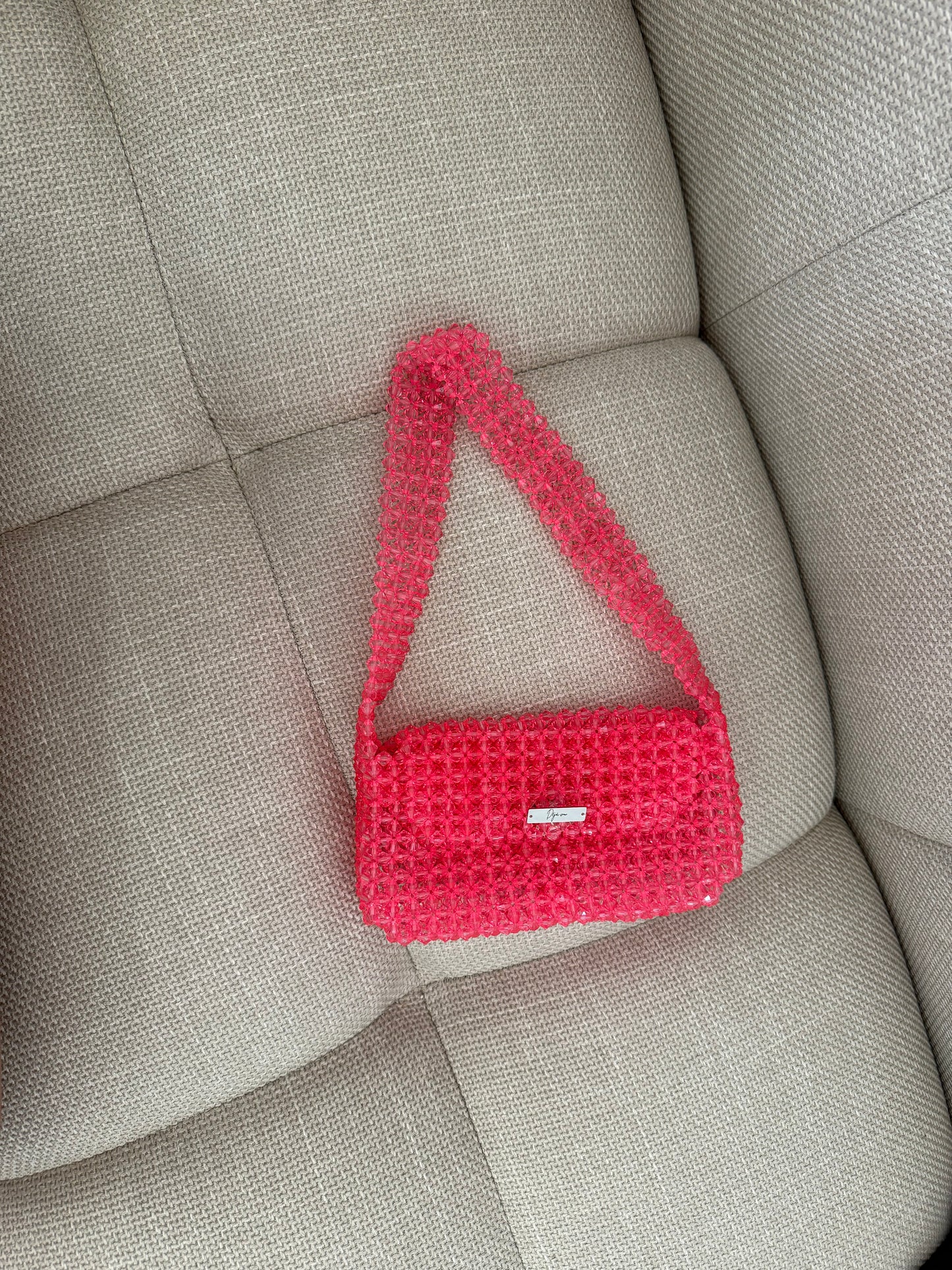 Luxury Beaded Bag ,,Caramella''