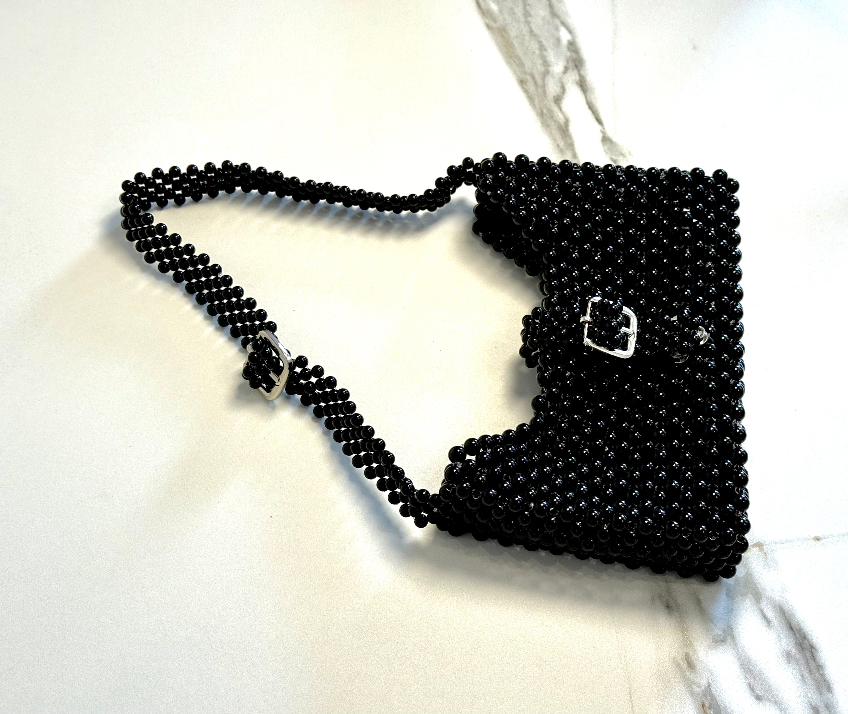 Luxury Beaded Bag ,,Cara''