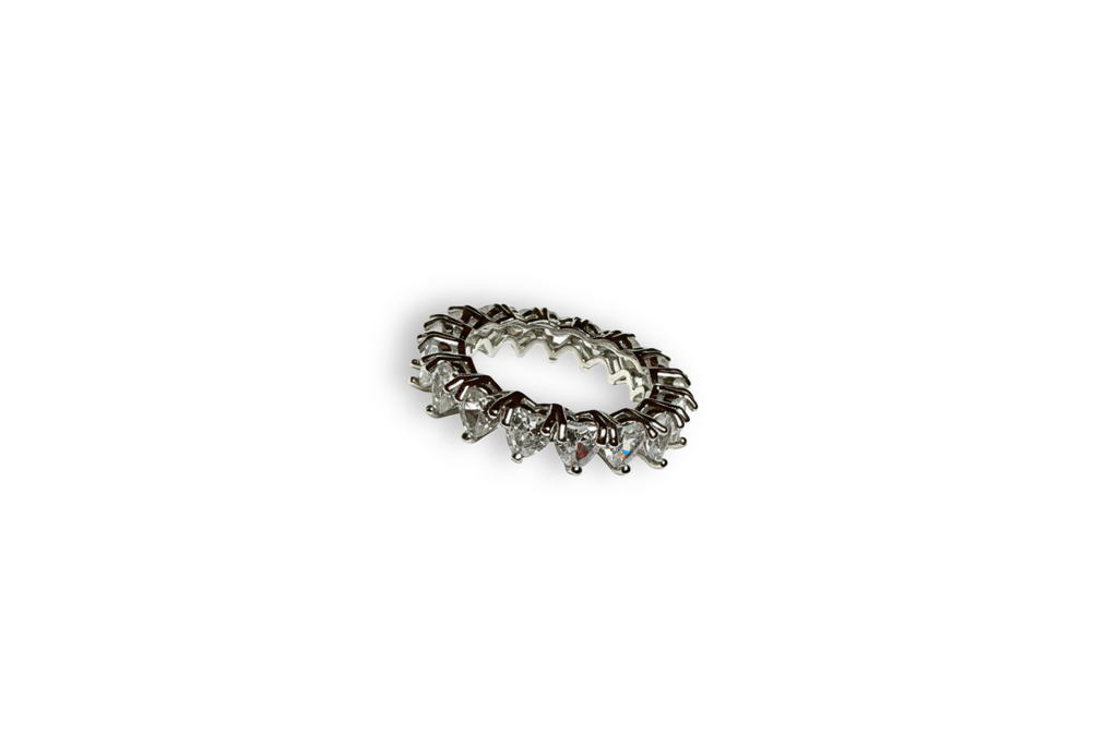 Srebrny pierścionek ,,Heart Spark''