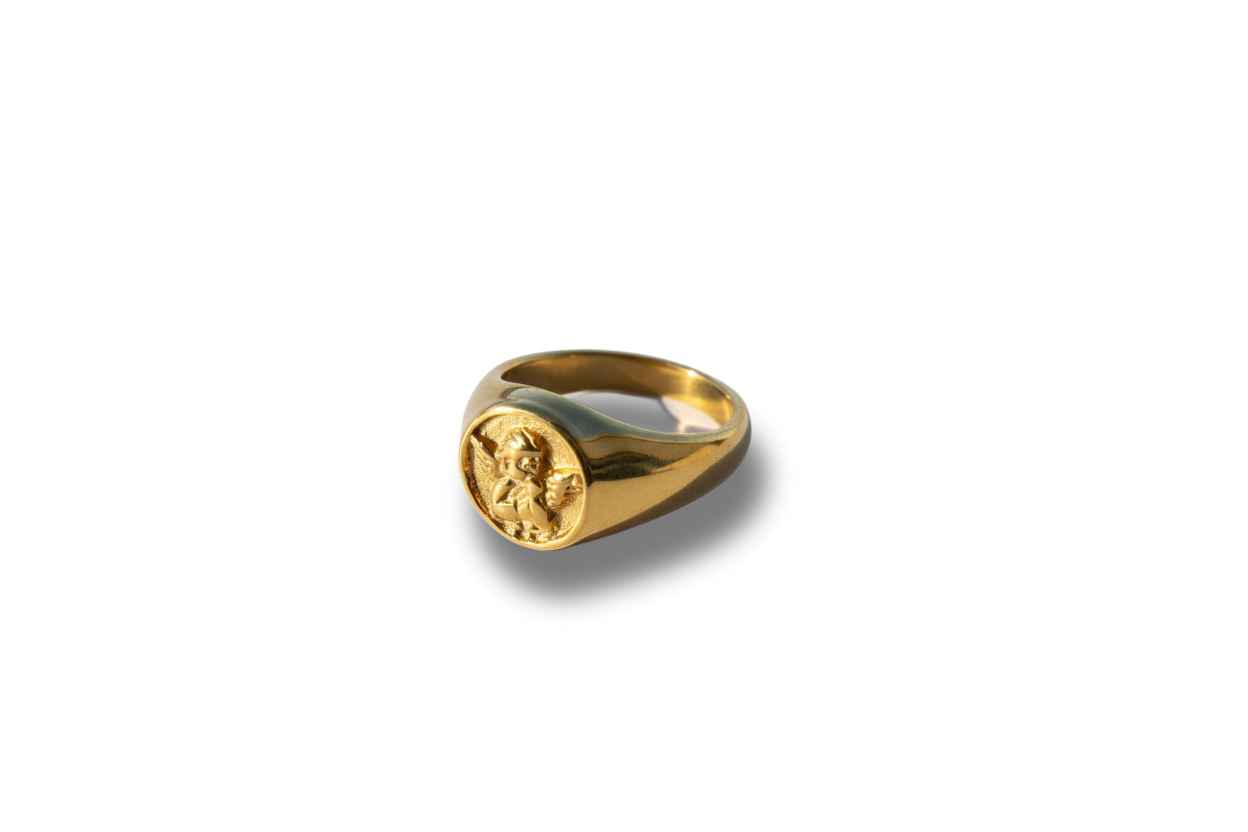Gold ring "Angelo"