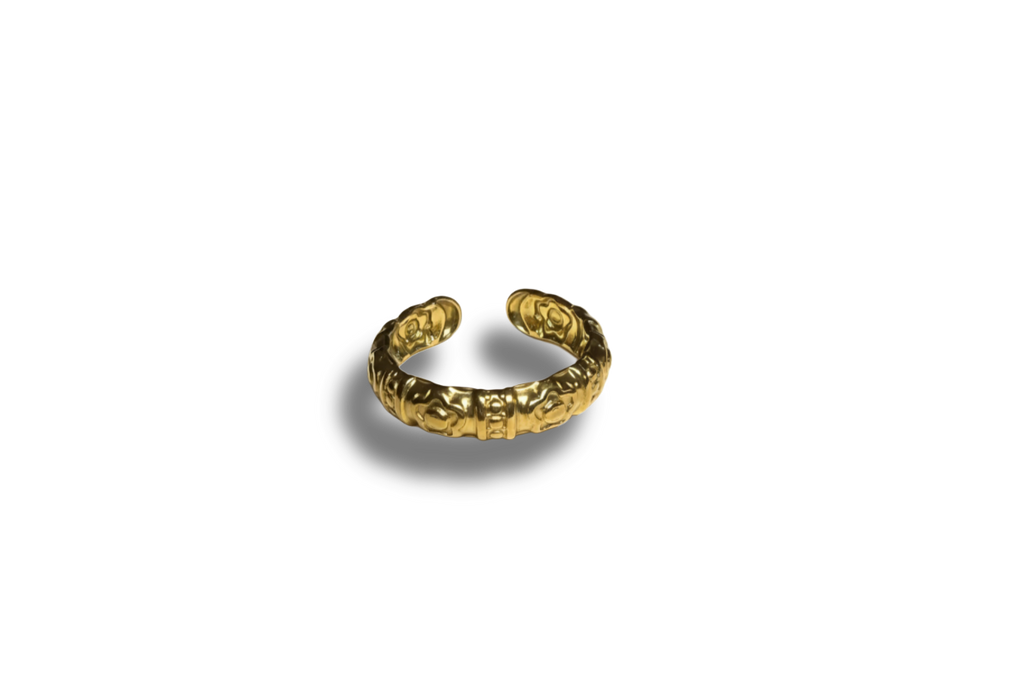 Otwarty pierścionek ,,Fiore''