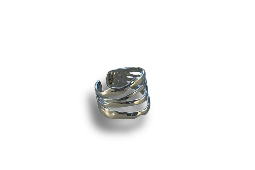 Otwarty pierścionek ,,Twist''