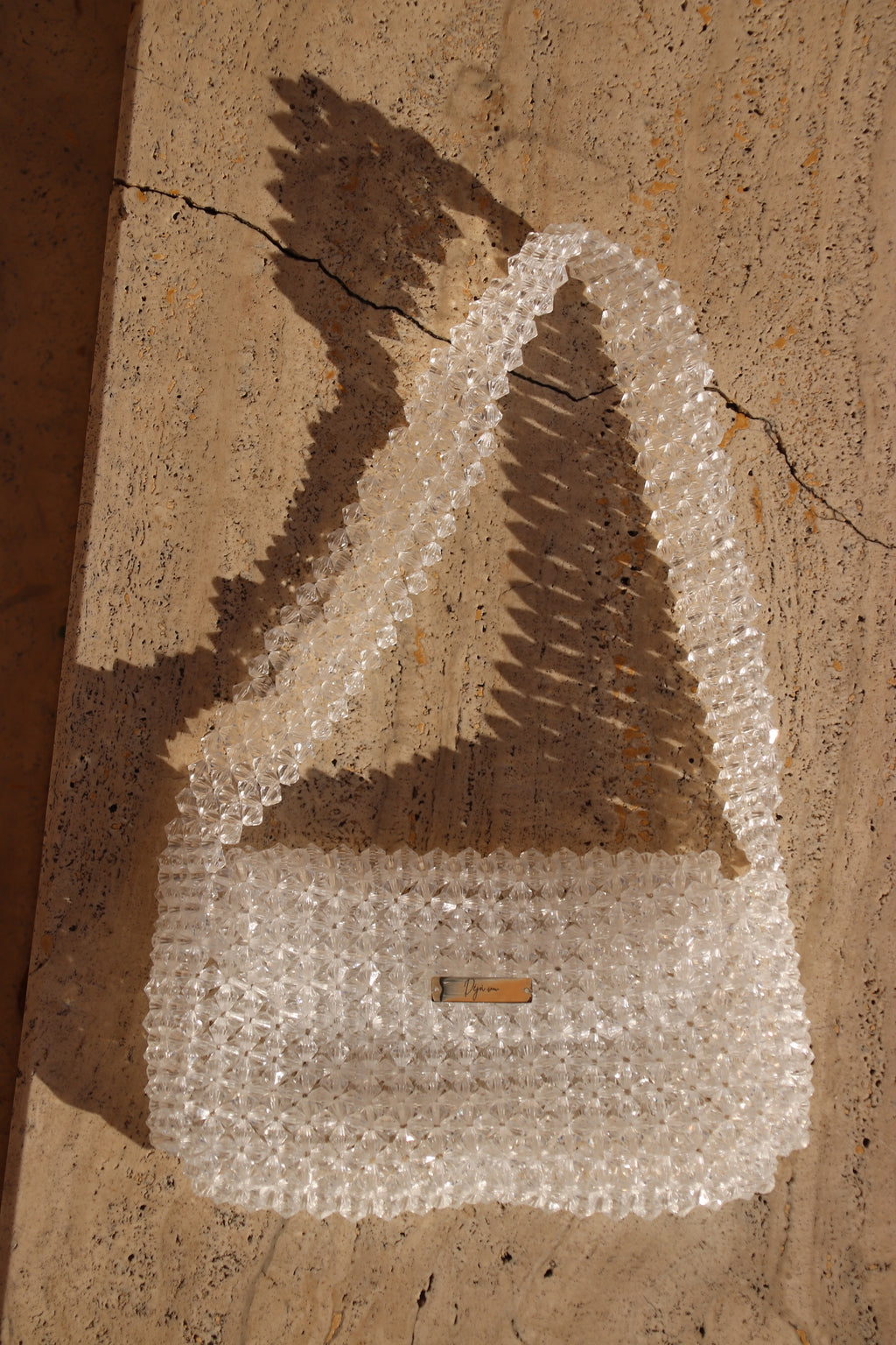 Luxury Beaded Bag ,,Caramella''