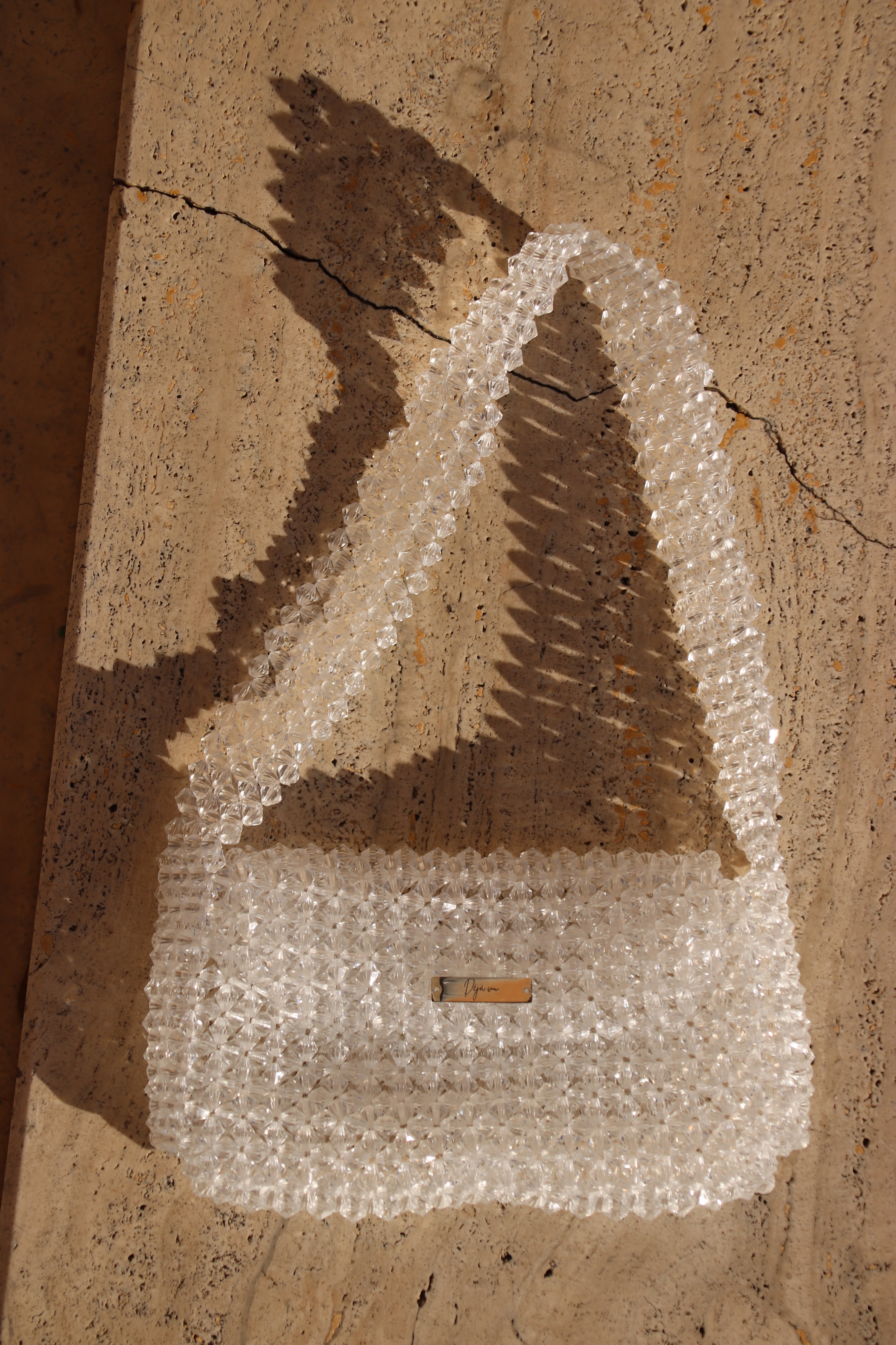 Luxury Beaded Bag ,,Caramella''