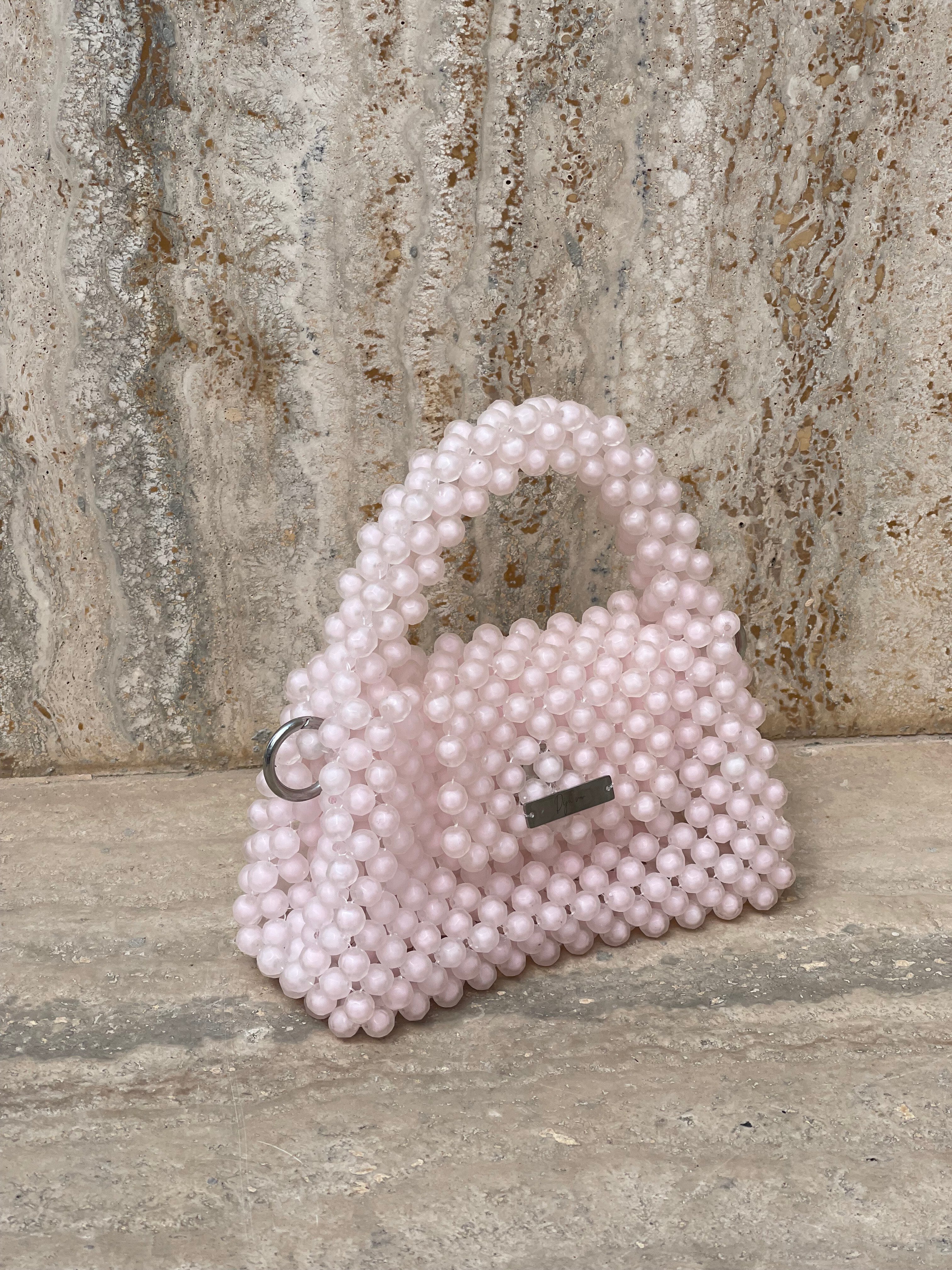 Luxury Beaded Bag Pastelowa ,,La Classica''