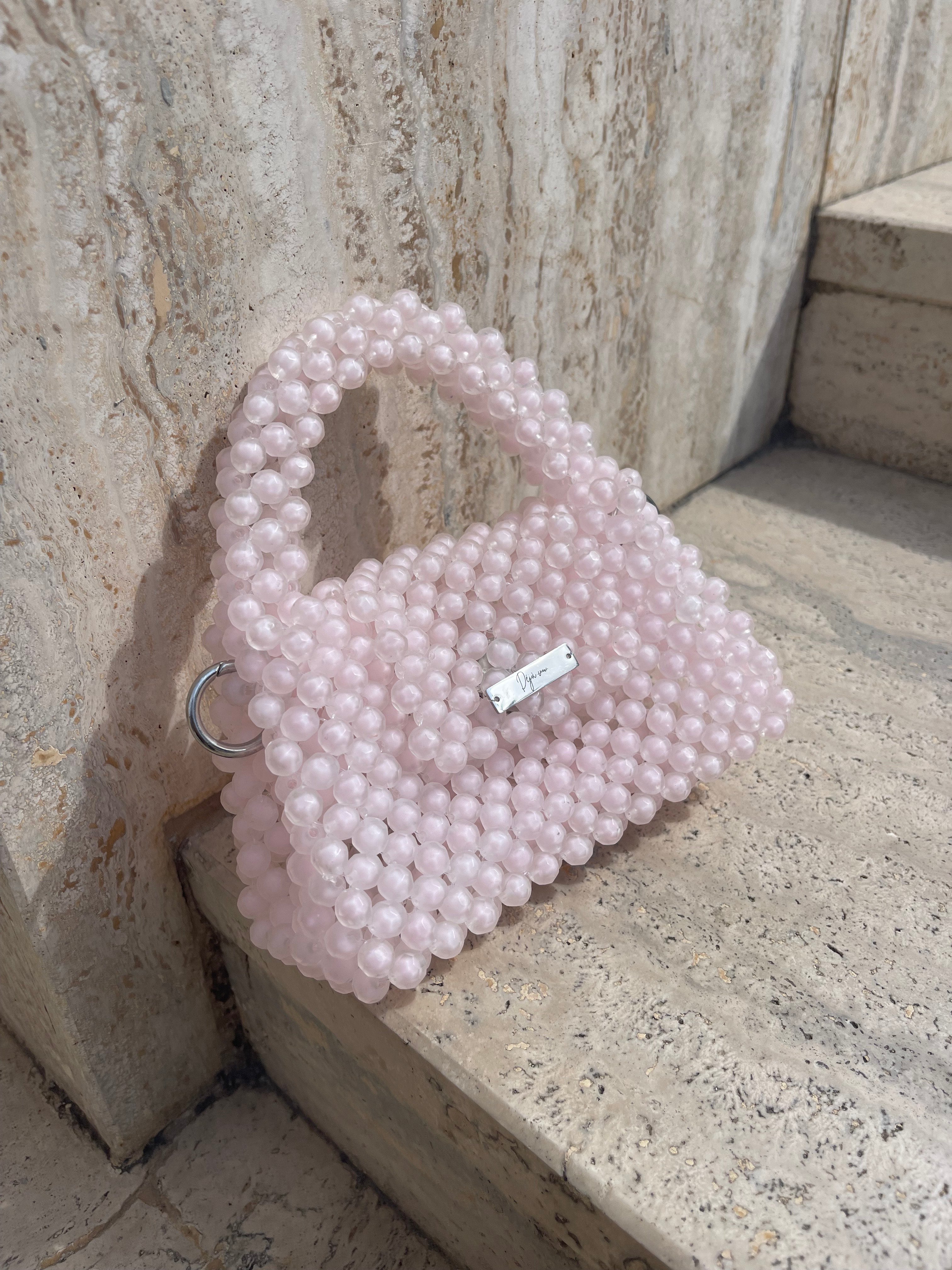 Luxury Beaded Bag Pastelowa ,,La Classica''