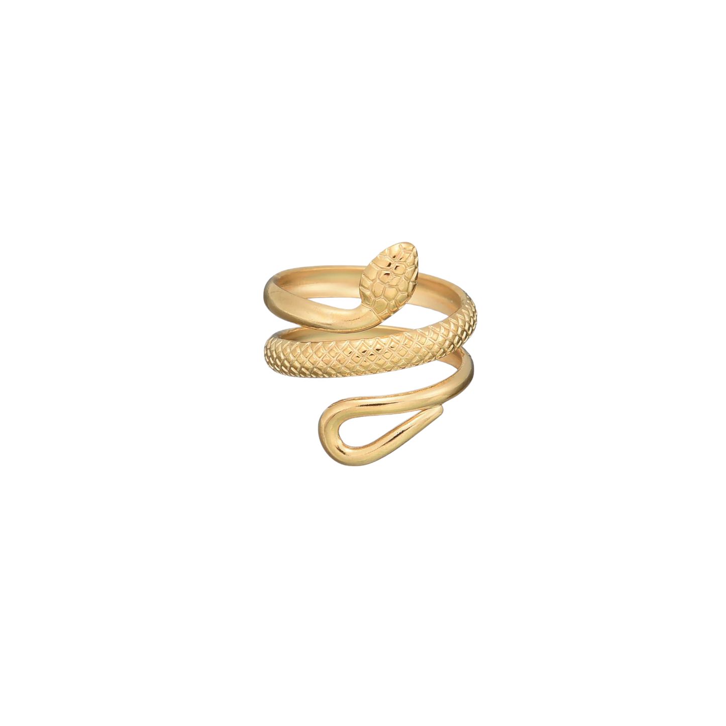Złoty pierścionek ,,Snake''
