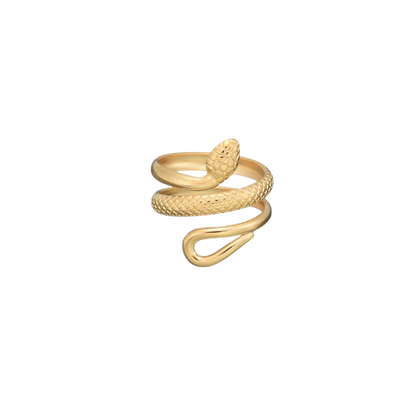 Złoty pierścionek ,,Snake''