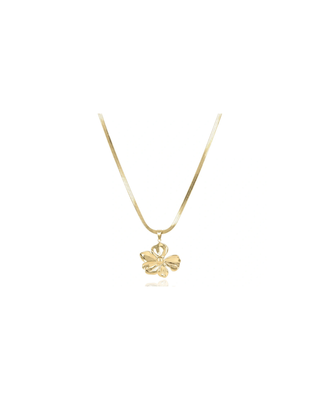 Naszyjnik na żmijce ,,Fleur d’Or''