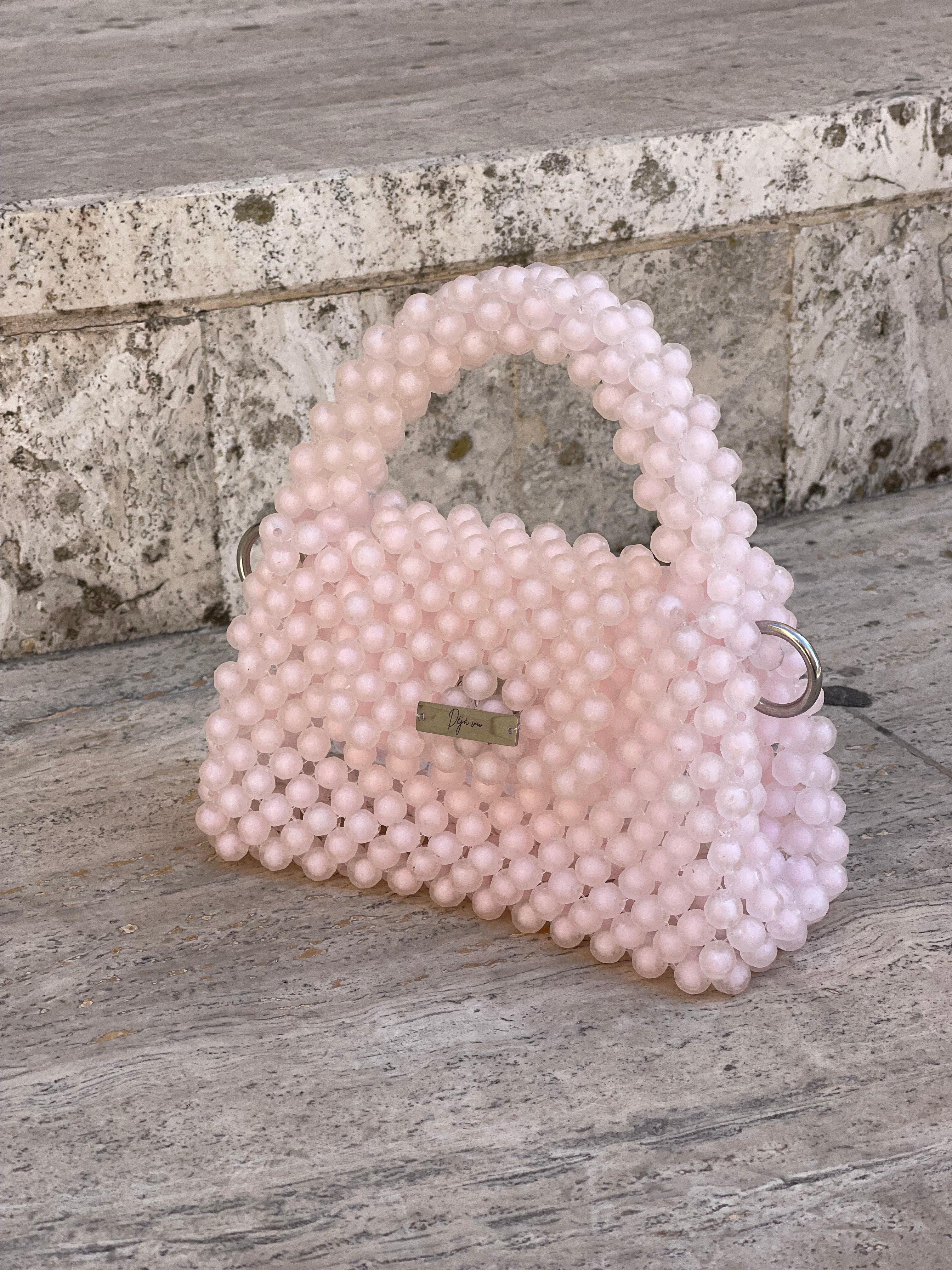 Luxury Beaded Bag Pastelowa ,,La Classica''